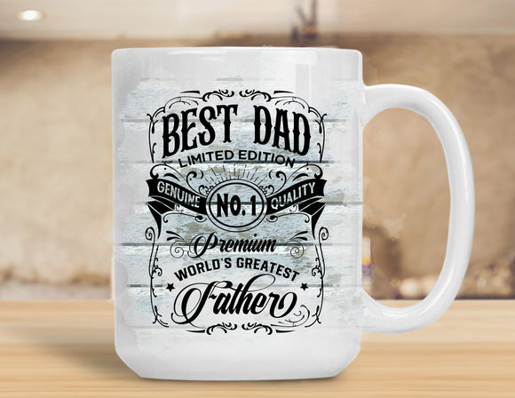 Sassy Mug Best Dad Limited Edition