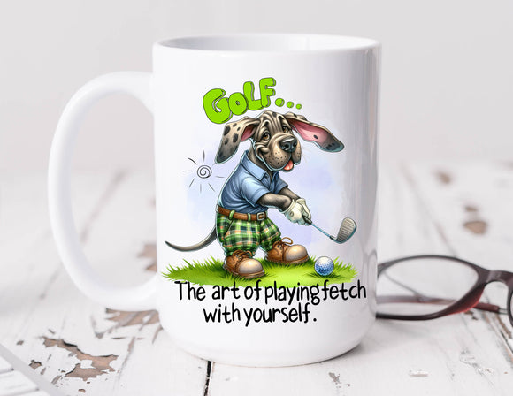 Sassy Mug Golf The Art Of Playing Fetch With Yourself