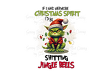 Christmas Tumbler 30oz Shitting Jingle Bells