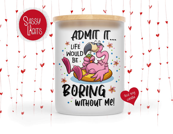 Valentine's 9oz Soy Candle Admit It