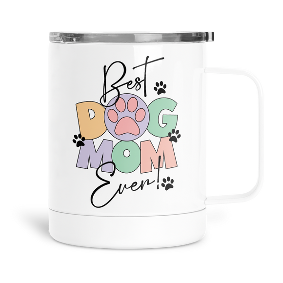12oz Insulated Coffee Mug Best Dog Mom Ever