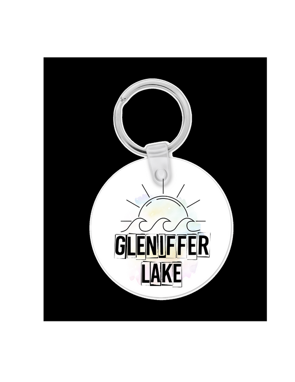 Key Ring Gleniffer Lake Box Letters