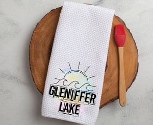 Kitchen Towel Gleniffer Lake Box Letters