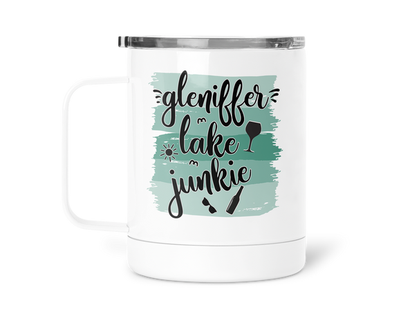 12oz Insulated Coffee Mug Gleniffer Lake Junkie