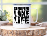 12oz Insulated Coffee Mug Gleniffer Lake Life 3 colors available