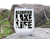 12oz Insulated Wine Tumbler Gleniffer Lake Life 3 color options