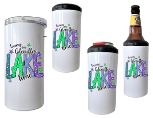 NEW 4 in 1 Insulated Tumbler and Can Cooler Living On Gleniffer Lake Time