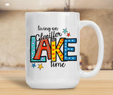 Sassy Mug Living On Gleniffer Lake Time 2 designs available