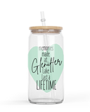 16oz Clear Glass Jar Style Drinkware Memories Made At Gleniffer Lake