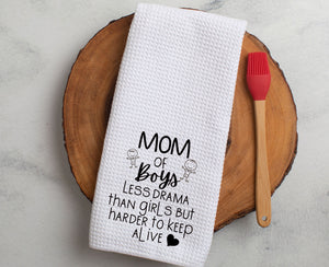 Kitchen Towel Mom Of Boys