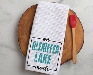 Kitchen Towel On Gleniffer Lake Mode comes in 3 colors