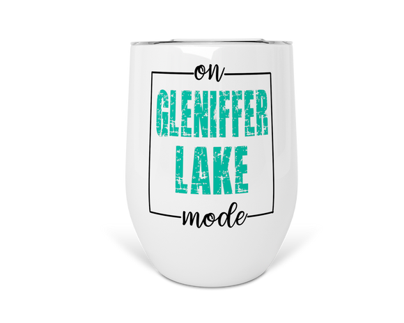 12oz Insulated Wine Tumbler On Gleniffer Lake Mode comes in 3 colors