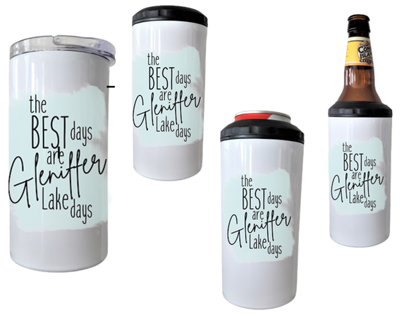 NEW 4 in 1 Insulated Tumbler and Can Cooler The Best Days Are Gleniffer Lake Days