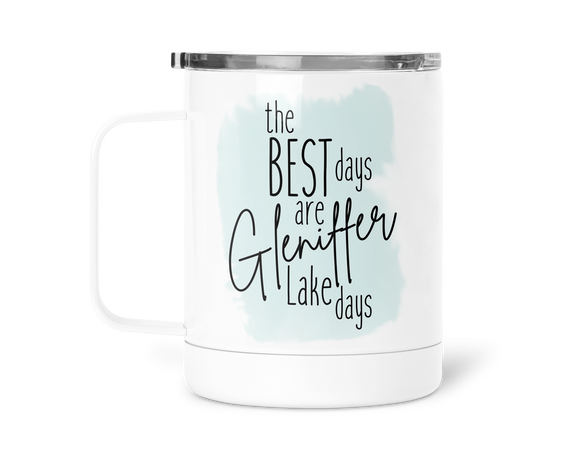 12oz Insulated Coffee Mug The Best Days Are Gleniffer Lake Days