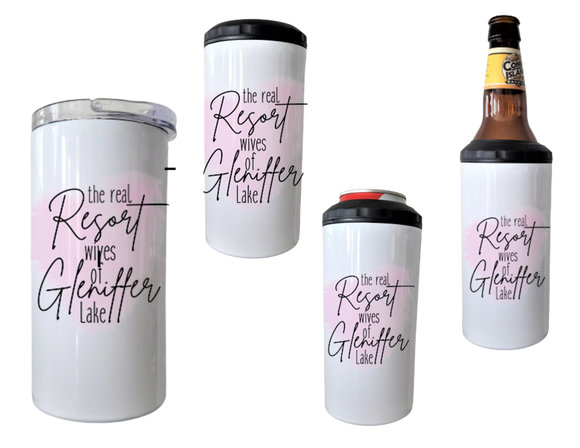 NEW 4 in1 Insulated Tumbler and Can Cooler The Real Resort Wives